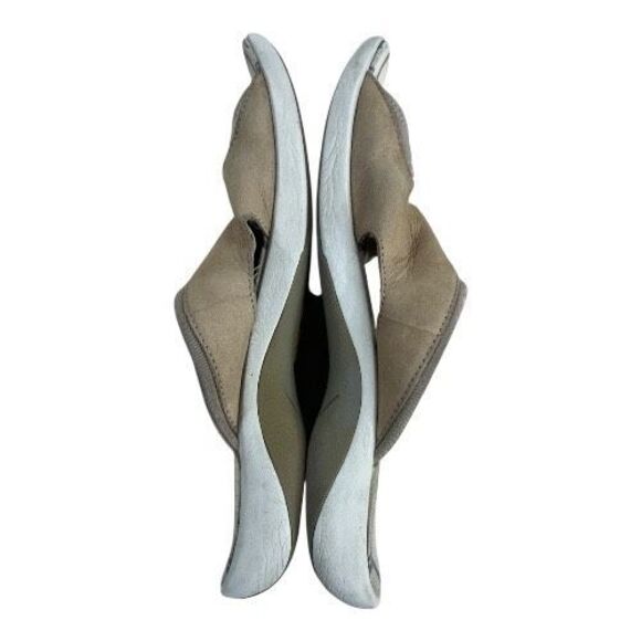 Merrell Palmetto Taupe Sandals Women Size 12 Brown Tan Leather Slides Slip On - Picture 6 of 12